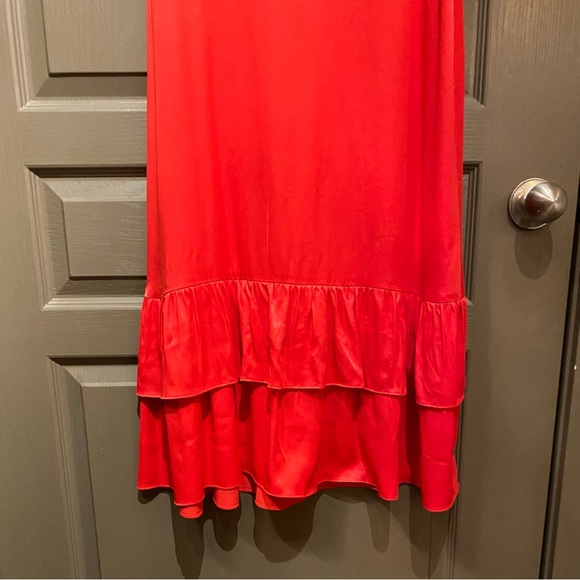 ASPIGA Victoria Satin Dress
Color: Ruby Red - Picture 11 of 14